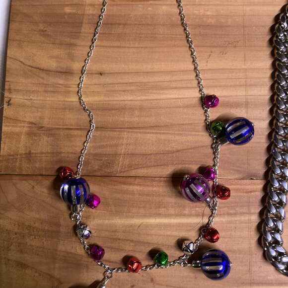 Whimsy & Winter – 9-Piece Costume Jewelry Bundle  Statement, Symbolic, Restored - Picture 2 of 7